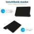 Xiaomi Redmi Pad SE Hoes Tri-Fold Book Case met Standaard Zwart afbeelding 4
