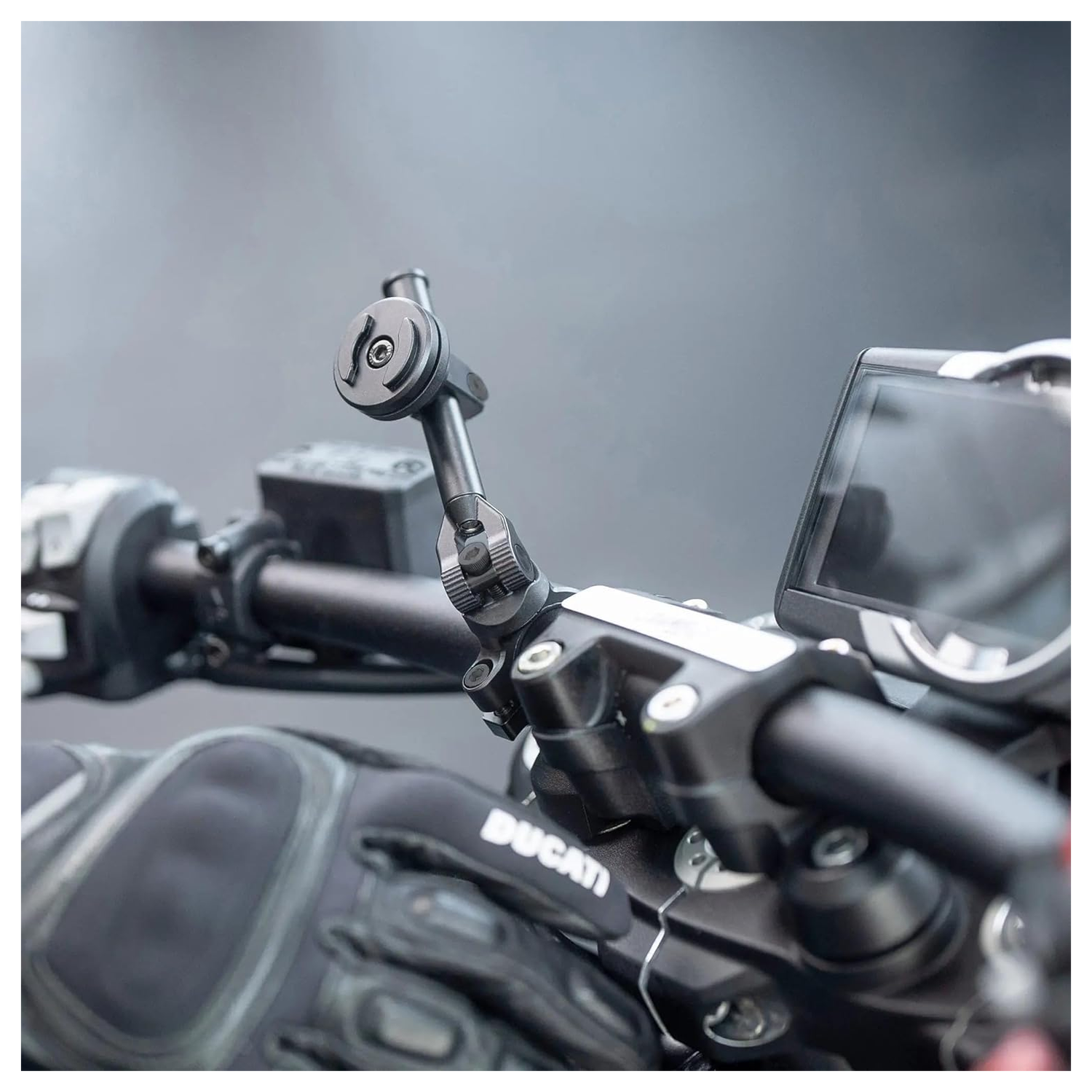 SP Connect Moto Mount 3D 1 1/2 SPC+ Telefoonhouder Motor SPC+ Hoesjes Chrome afbeelding 3