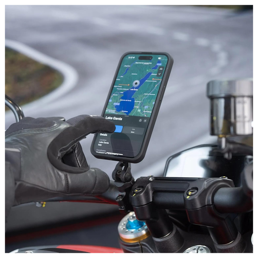 SP Connect Moto Mount 3D 1 1/2 SPC+ Telefoonhouder Motor SPC+ Hoesjes Chrome afbeelding 6