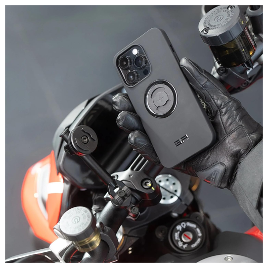 SP Connect Moto Mount 3D 1 1/2 SPC+ Telefoonhouder Motor SPC+ Hoesjes Chrome afbeelding 7