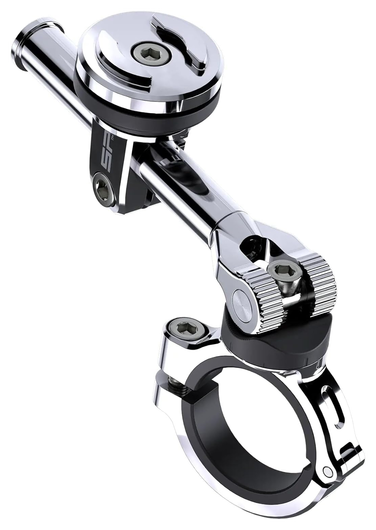SP Connect Moto Mount 3D 1 1/2 SPC+ Telefoonhouder Motor SPC+ Hoesjes Chrome afbeelding 1