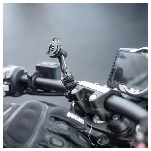 SP Connect Moto Mount 3D 1 1/2 SPC+ Telefoonhouder Motor SPC+ Hoesjes Chrome afbeelding 3