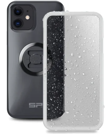 SP Connect Weather iPhone 15 / 14 / 13 / 12 (Pro) Hoesje Waterdicht Transparant Hoesjes