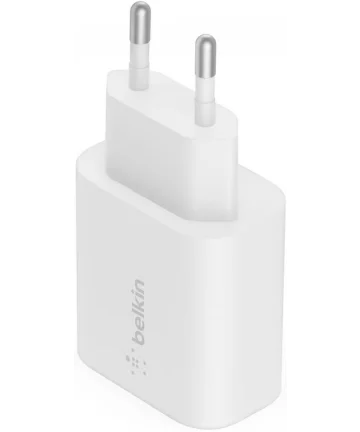 Belkin BoostCharge 25W USB-C Adapter PD Oplader Fast Charge Wir Opladers