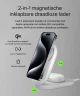 Belkin BoostCharge 15W Qi2 Magnetic Stand Magnetische Draadloze Oplader Wit