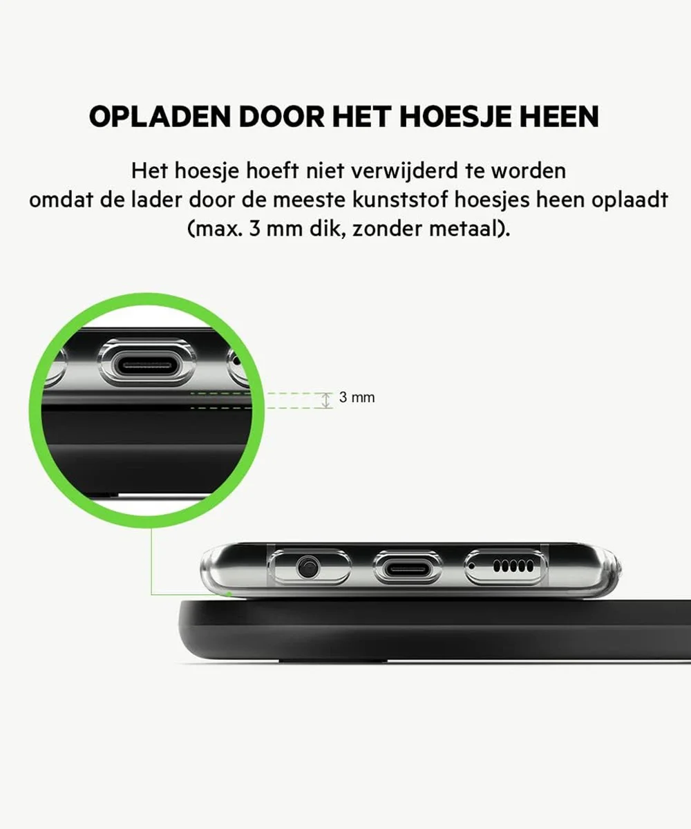 Belkin BoostCharge 15W Qi Wireless Charging Dual Pad Draadloze Oplader Zwart afbeelding 4