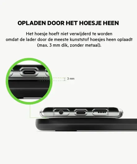 Belkin BoostCharge 15W Qi Wireless Charging Dual Pad Draadloze Oplader Zwart afbeelding 4
