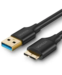 UGREEN USB naar Micro USB Data en Laadkabel 10W 5Gbps 0.5M Zwart