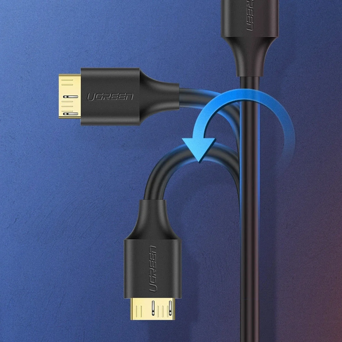 UGREEN USB naar Micro B Data en Laadkabel 10W 5Gbps 0.5M Zwart afbeelding 15