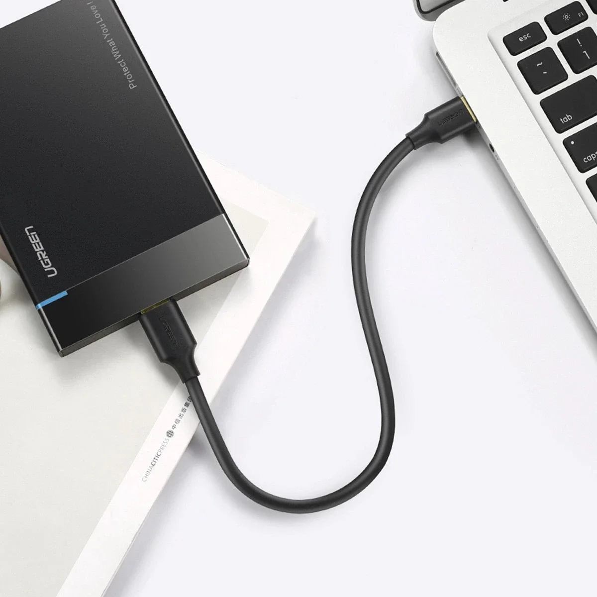 UGREEN USB naar Micro B Data en Laadkabel 10W 5Gbps 0.5M Zwart afbeelding 8