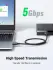 UGREEN USB naar Micro B Data en Laadkabel 10W 5Gbps 0.5M Zwart afbeelding 3