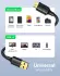 UGREEN USB naar Micro B Data en Laadkabel 10W 5Gbps 0.5M Zwart afbeelding 7