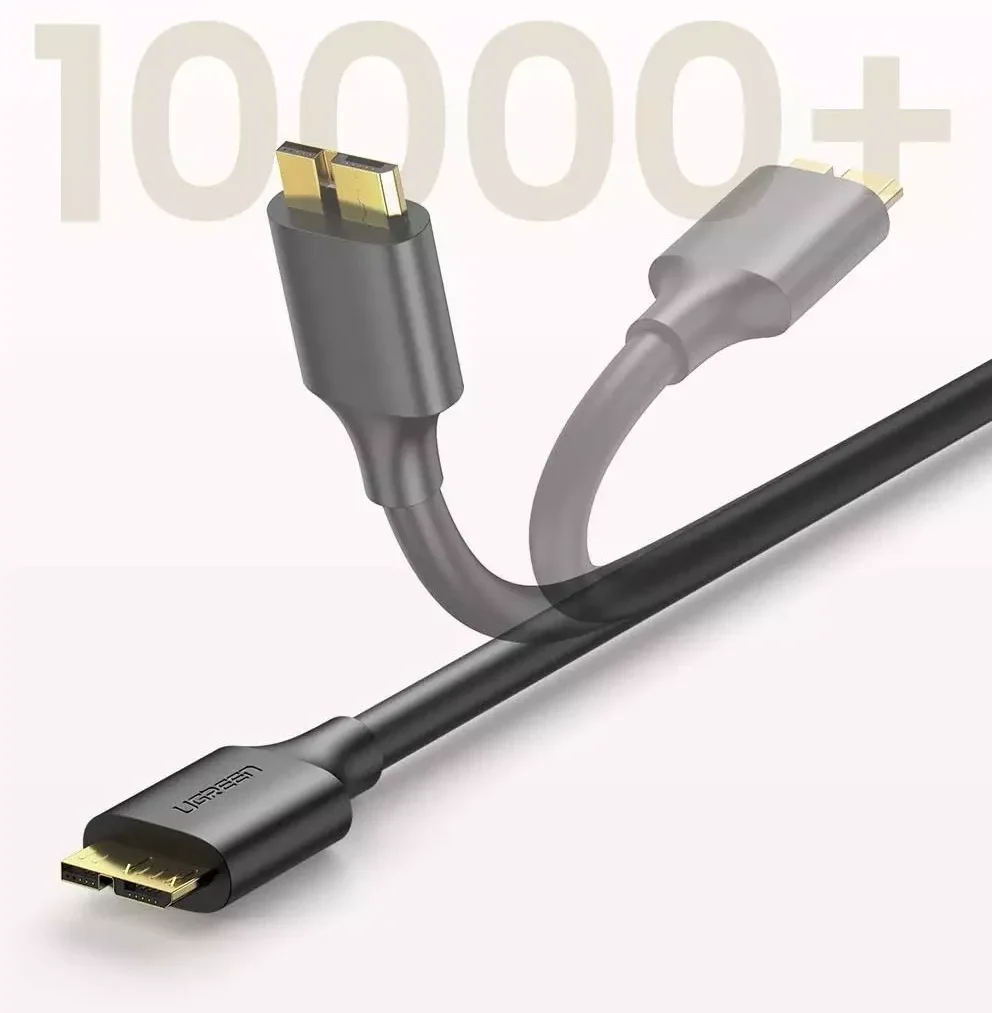 UGREEN USB naar Micro USB  B Data en Laadkabel 10W 5Gbps 1M Zwart afbeelding 8