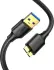 UGREEN USB naar Micro USB  B Data en Laadkabel 10W 5Gbps 1M Zwart afbeelding 2