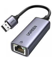 UGREEN USB 3.0 naar RJ45 Ethernet Netwerk Adapter 1000Mbps Gigabit afbeelding
