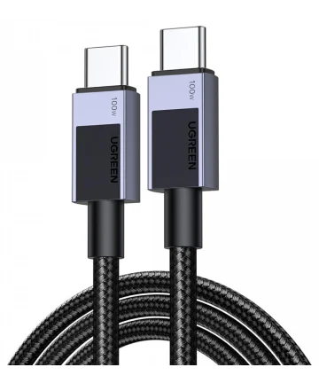 UGREEN USB-C naar USB-C Kabel 100W PD 0.5M Grijs Kabels