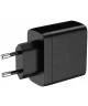 Mobilize 65W Power Delivery / PPS USB-C en USB-A GaN Adapter Zwart