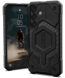 UAG Monarch Pro Samsung Galaxy S25 Hoesje Qi2 Magnet Carbon Fiber