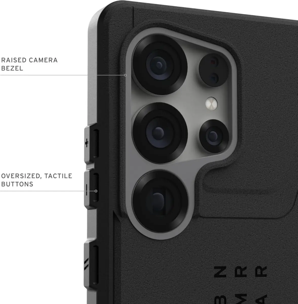 UAG Civilian Samsung Galaxy S25 Ultra Hoesje Qi2 Magnet Back Cover Zwart afbeelding 4