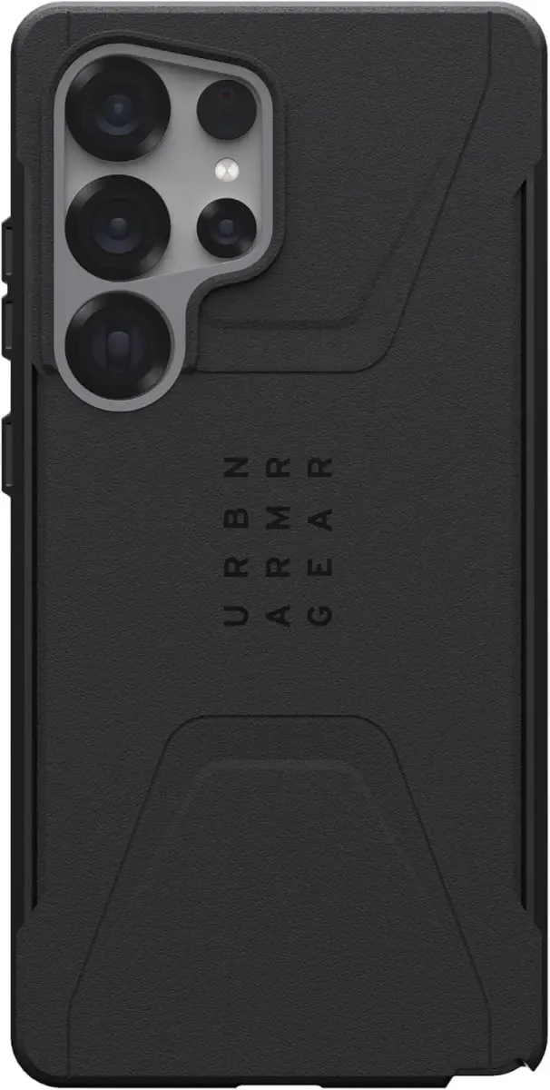 UAG Civilian Samsung Galaxy S25 Ultra Hoesje Qi2 Magnet Back Cover Zwart afbeelding 24