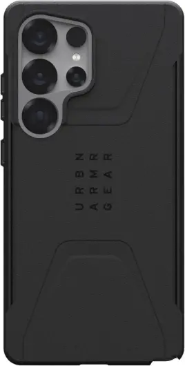 UAG Civilian Samsung Galaxy S25 Ultra Hoesje Qi2 Magnet Back Cover Zwart afbeelding 24