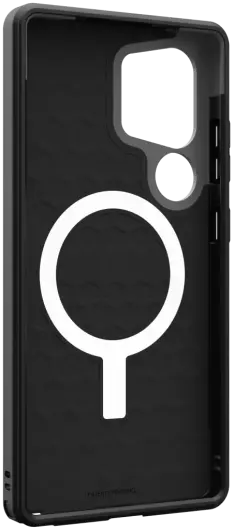 UAG Civilian Samsung Galaxy S25 Ultra Hoesje Qi2 Magnet Back Cover Zwart afbeelding 22