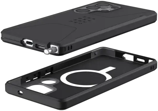 UAG Civilian Samsung Galaxy S25 Ultra Hoesje Qi2 Magnet Back Cover Zwart afbeelding 18