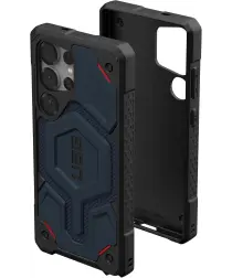 UAG Monarch Pro Samsung Galaxy S25 Ultra Hoesje Qi2 Magnet Leer Mallard