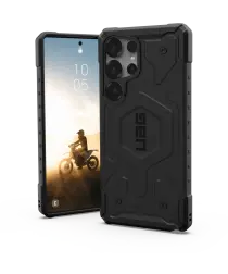 UAG Pathfinder Samsung Galaxy S25 Ultra Hoesje Qi2 Magnet Back Cover Zwart