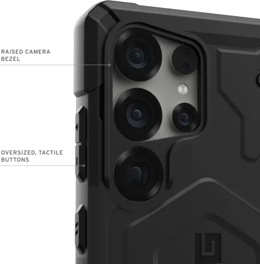 UAG Pathfinder Samsung Galaxy S25 Ultra Hoesje Qi2 Magnet Back Cover Zwart afbeelding 11