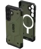 UAG Pathfinder Samsung Galaxy S25 Hoesje Qi2 Magnet Back Cover Olive