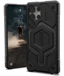 UAG Monarch Pro Samsung Galaxy S25 Ultra Hoesje Qi2 Magnet Carbon Fiber