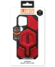 UAG Monarch Pro Samsung Galaxy S25 Ultra Hoesje Qi2 Magnet Leer Crimson