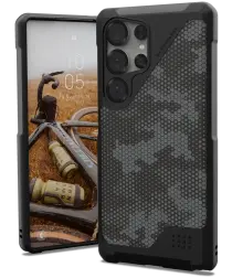 UAG Metropolis LT Samsung Galaxy S25 Ultra Hoesje Qi2 Magnet Leer Camo