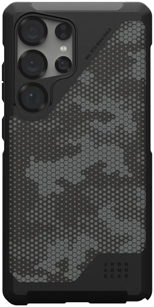 UAG Metropolis LT Samsung Galaxy S25 Ultra Hoesje Qi2 Magnet Leer Camo afbeelding 2