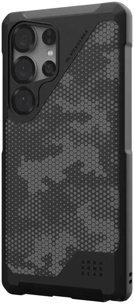 UAG Metropolis LT Samsung Galaxy S25 Ultra Hoesje Qi2 Magnet Leer Camo afbeelding 4