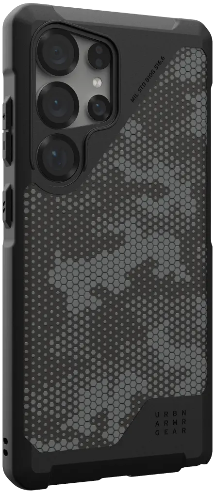 UAG Metropolis LT Samsung Galaxy S25 Ultra Hoesje Qi2 Magnet Leer Camo afbeelding 5
