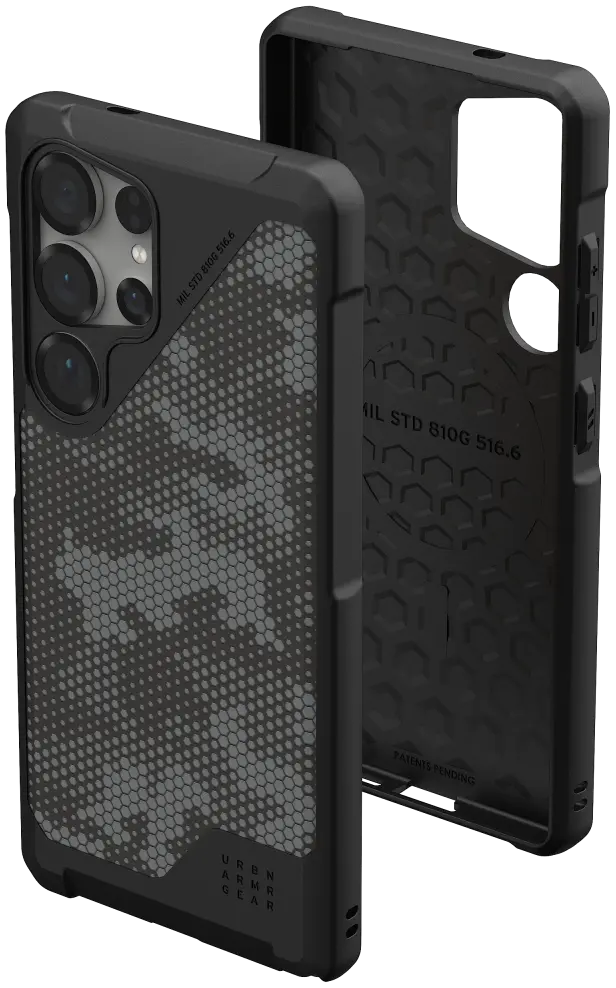 UAG Metropolis LT Samsung Galaxy S25 Ultra Hoesje Qi2 Magnet Leer Camo afbeelding 12
