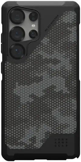 UAG Metropolis LT Samsung Galaxy S25 Ultra Hoesje Qi2 Magnet Leer Camo afbeelding 2