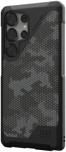 UAG Metropolis LT Samsung Galaxy S25 Ultra Hoesje Qi2 Magnet Leer Camo afbeelding 4