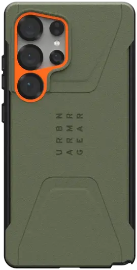UAG Civilian Samsung Galaxy S25 Ultra Hoesje Qi2 Magnet Back Cover Olive afbeelding 6