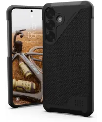 UAG Metropolis LT Samsung Galaxy S25 Plus Hoesje Qi2 Magnet Kevlar Zwart