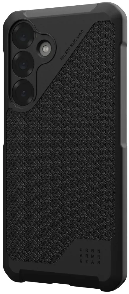 UAG Metropolis LT Samsung Galaxy S25 Plus Hoesje Qi2 Magnet Kevlar Zwart afbeelding 4
