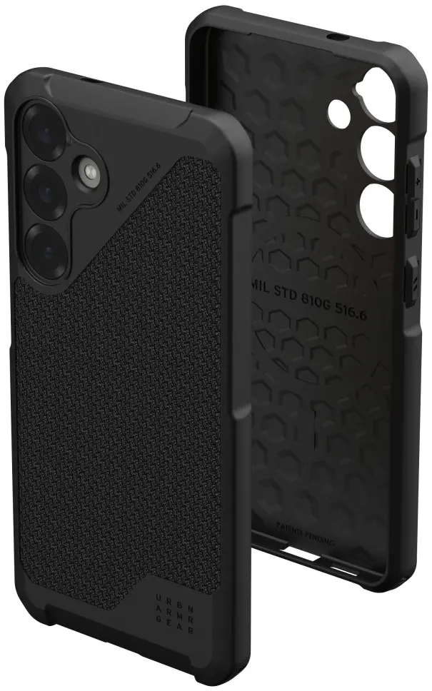 UAG Metropolis LT Samsung Galaxy S25 Plus Hoesje Qi2 Magnet Kevlar Zwart afbeelding 11