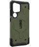 UAG Pathfinder Samsung Galaxy S25 Ultra Hoesje Qi2 Magnet Back Cover Olive