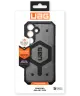 UAG Pathfinder Clear Samsung Galaxy S25 Hoesje Qi2 Magnet Back Cover Ash