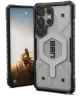 UAG Pathfinder Clear Samsung Galaxy S25 Ultra Hoesje Qi2 Magnet Ice Zilver