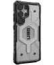 UAG Pathfinder Clear Samsung Galaxy S25 Ultra Hoesje Qi2 Magnet Ice Zilver