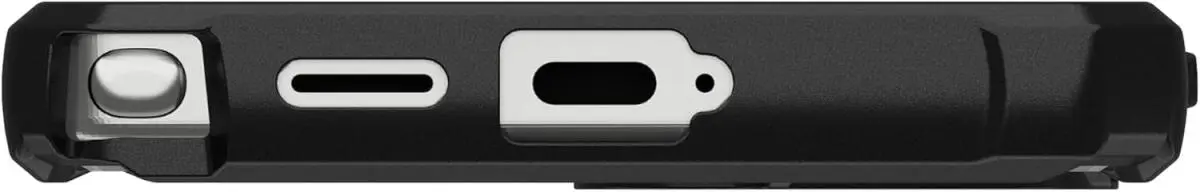 UAG Pathfinder Clear Samsung Galaxy S25 Ultra Hoesje Qi2 Magnet Ice Zilver afbeelding 10