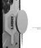 UAG Pathfinder Clear Samsung Galaxy S25 Ultra Hoesje Qi2 Magnet Ice Zilver afbeelding 11